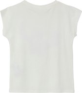 S'Oliver Girl-T-shirt--0210 WHITE-Maat 104/110