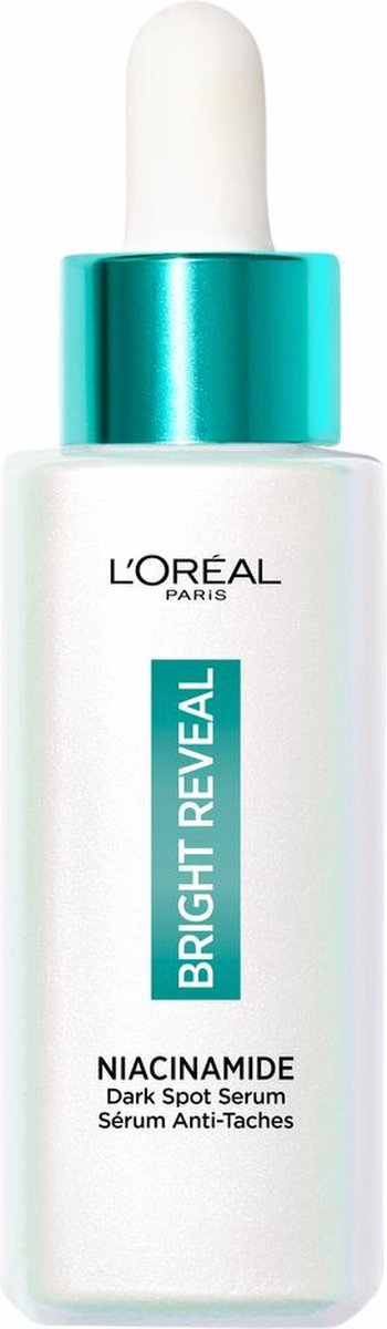 L'Oréal Bright Reveal Dark Spot Serum met 10% Niaciamide - 6 x 30 ml - Voordeelverpakking