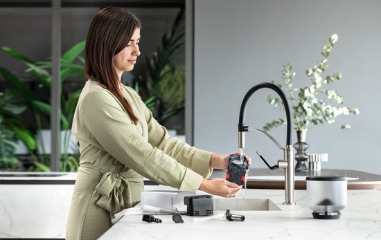 De'Longhi Rivelia - volautomatische espressomachine met LatteCrema Hot melkopschuimer en Bean Switch System - Pebble Grey - EXAM440.55.G