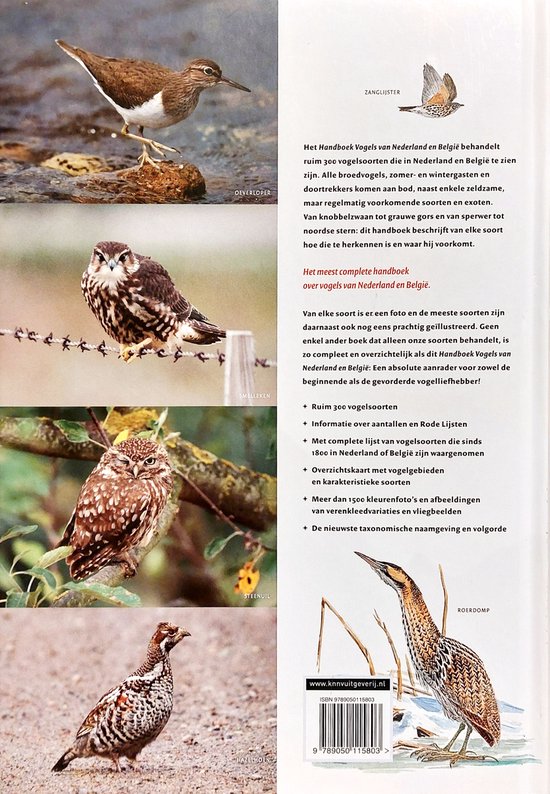 Handboek Vogels van Nederland en België - Luc Hoogenstein