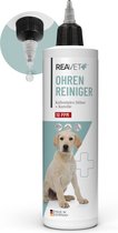 ReaVET - Oorreiniger met Kamille voor Honden, Katten & Paarden - Natuurlijke reiniging & verzorging met colloïdaal zilver - Effectieve hulp tegen jeuk - 250ml