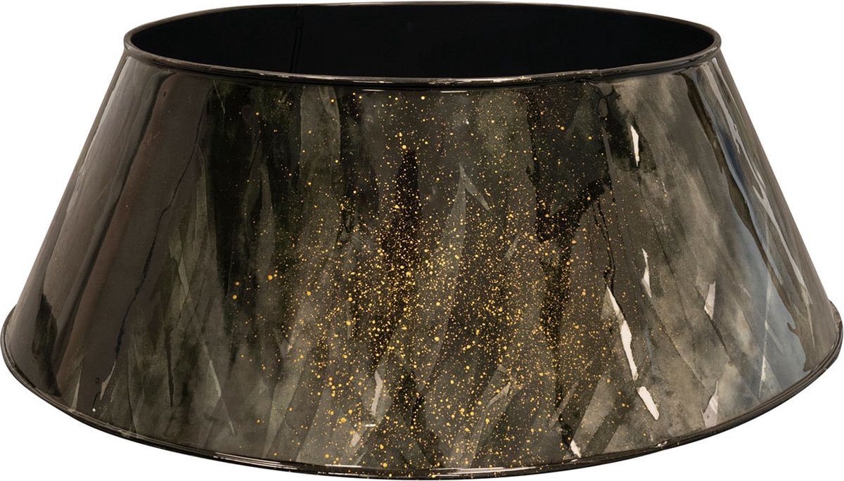 TS Collection - Kerstboomring Shadow gold - 57x16 - Metaal & Epoxy - Exclusieve woonitems voor binnen - Handgemaakt - Unieke print - Designed by Lammie