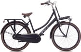 Vélo de transport Nogan Cargo N3 - Vélo pour filles - 26 pouces - Zwart mat