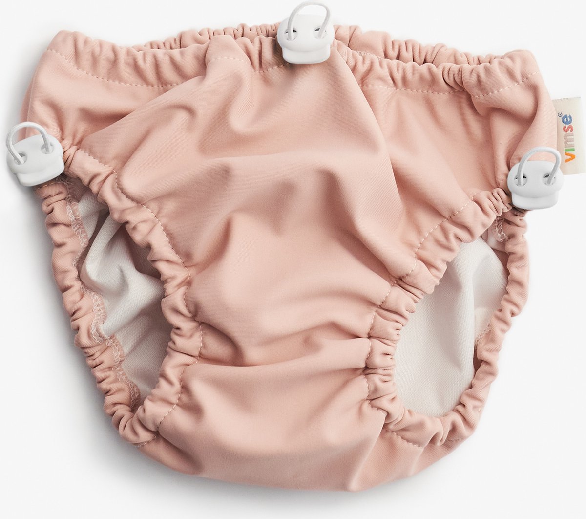 Goedkoopste ImseVimse - Vimse - zwemluier - aanpasbaar - poeder roze - OEKO-TEX® gecertificeerd- L/XL - 9 tot 14 kg