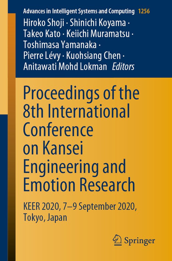 Proceedings of the 8th International Conference on Kansei En ... - cover
