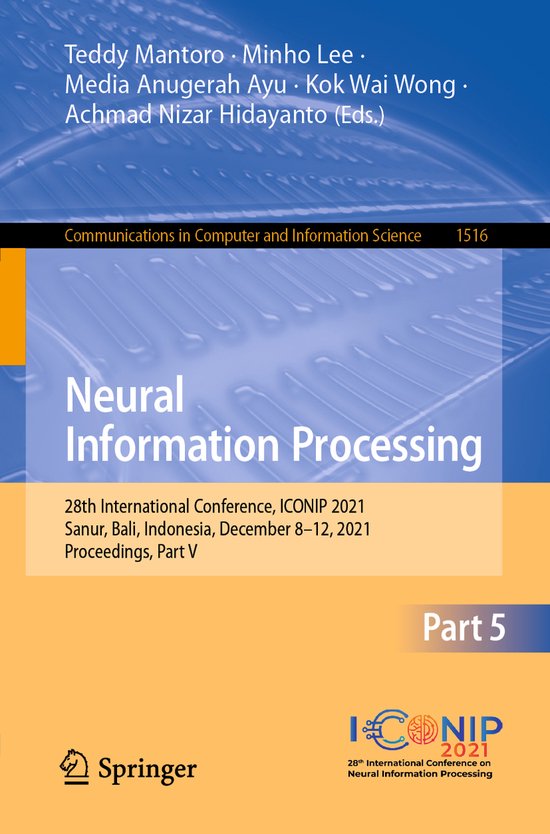 Communications in Computer and Information Science1516- Neur ... - cover
