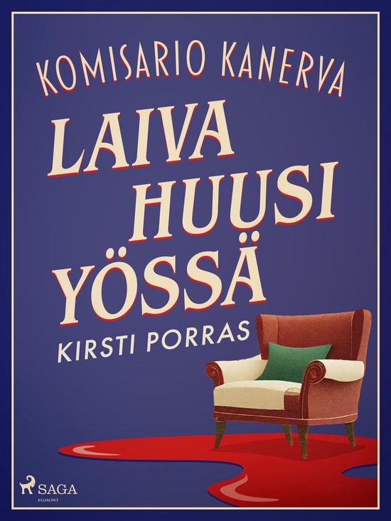 Komisario Kanerva 1 - Laiva huusi yössä - cover