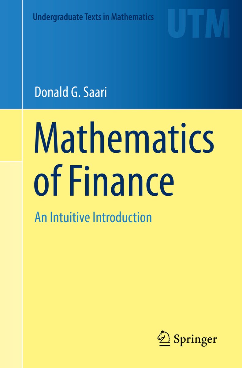 Omslag van Mathematics of Finance