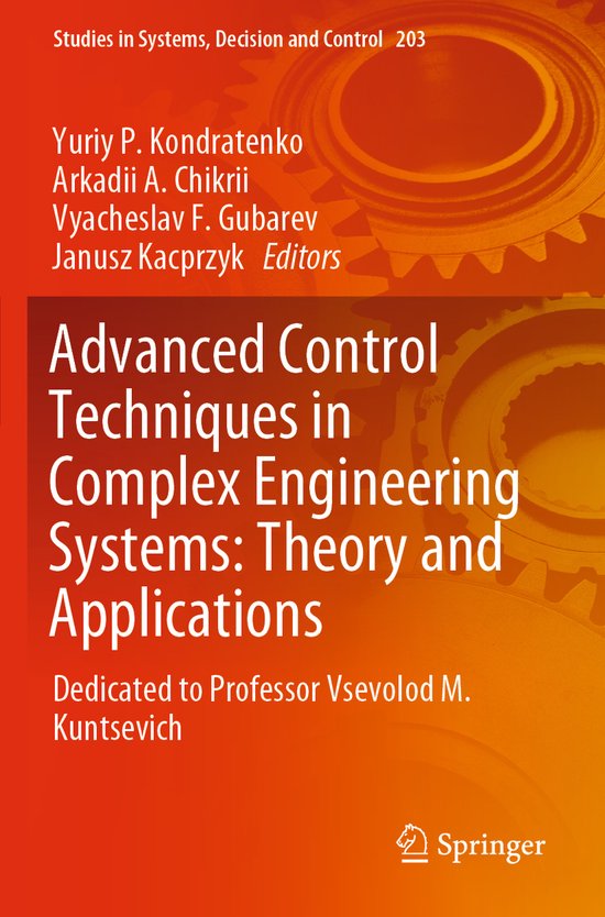 Advanced Control Techniques in Complex Engineering Systems T ... - cover