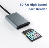 NÖRDIC CRD-031 USB-C Kaartlezer - SD Express 7.1 - NVMe - PCIe 3.1x1 - 985Mbps - USB 3.2 Gen 2 - 10Gbps