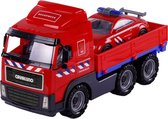 Camion de pompiers et camion de pompiers Cavallino, échelle 1:16