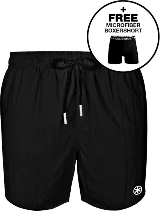 Muchachomalo Heren Zwembroek - 1 Pack + Boxershort - Maat 4XL - Mannen Zwembroek