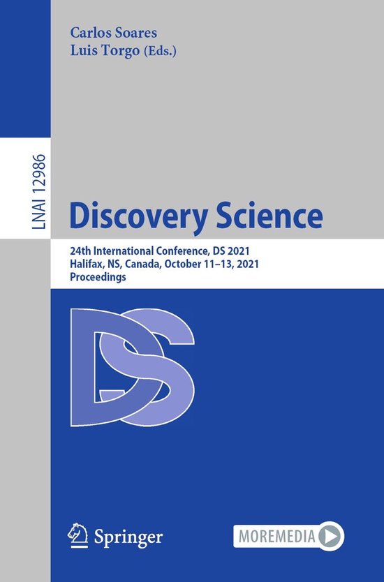 Springer Nature Proceedings Computer Science - Discovery Sci ... - cover
