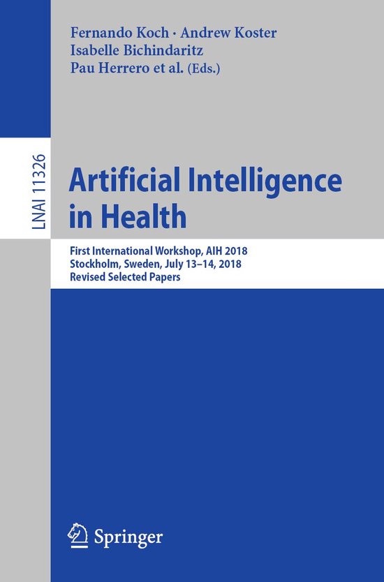 Springer Nature Proceedings Computer Science - Artificial In ... - cover