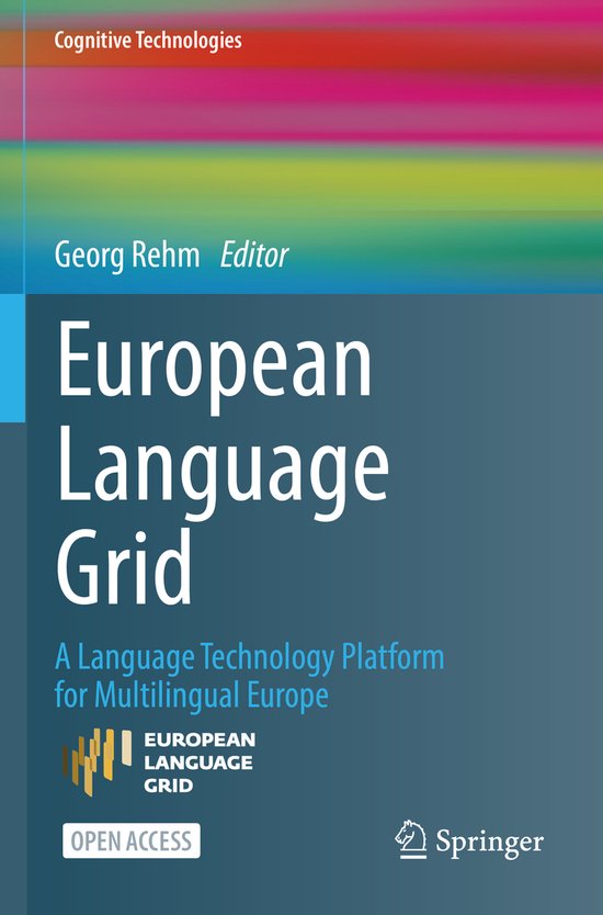 Cognitive Technologies- European Language Grid - cover