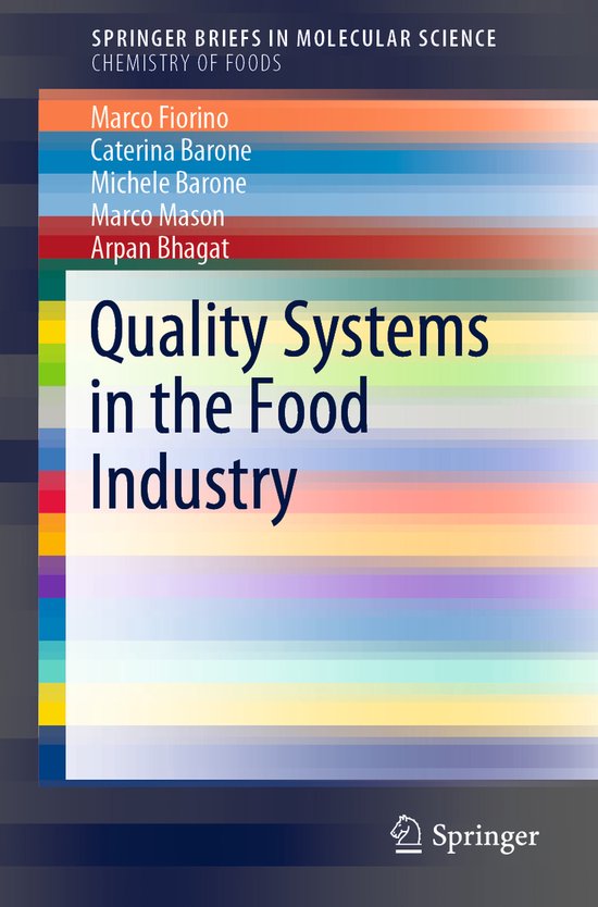 Quality Systems in the Food Industry - cover