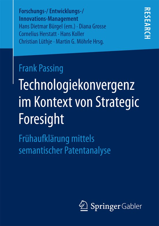 Technologiekonvergenz im Kontext von Strategic Foresight - cover