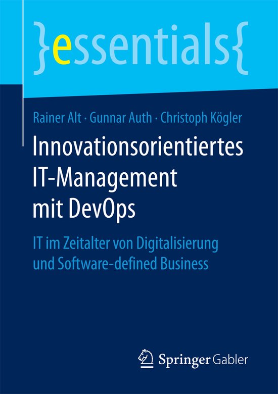 essentials- Innovationsorientiertes IT-Management mit DevOps - cover