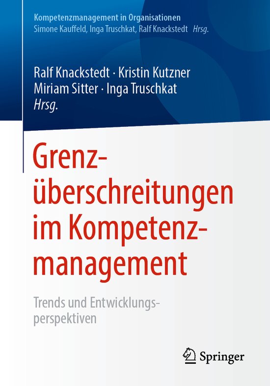 Grenzueberschreitungen im Kompetenzmanagement - cover