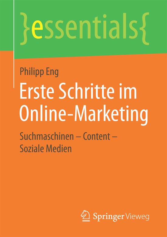 Erste Schritte im Online-Marketing - cover