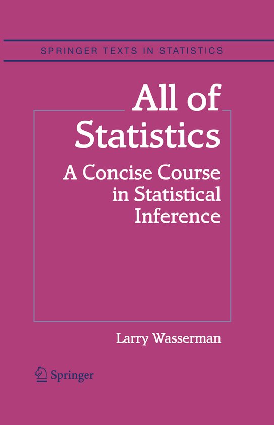 All of Statistics - cover
