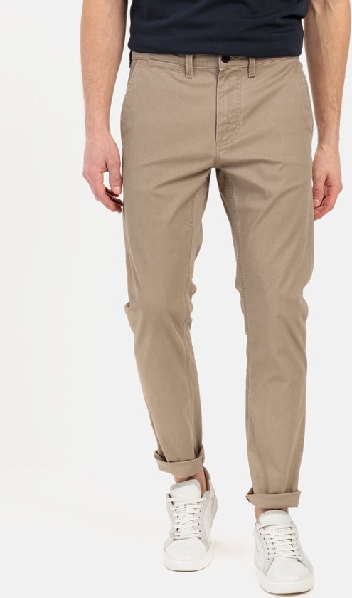 camel active Slim Fit Chino - Maat menswear-33/34 - Bruin