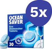 OceanSaver All in One Vaatwastabletten (5x 30 stuks)