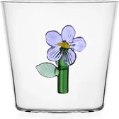 Ichendorf Botanica fleur en verre lilas