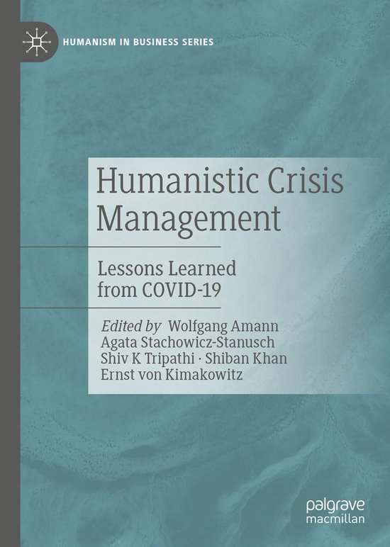 Social Sciences (R0) 19 - Humanistic Crisis Management - cover