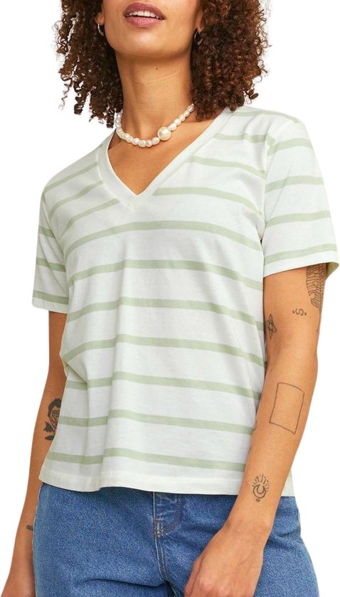 JJXX Annie Stripe T-shirt Vrouwen - Maat M