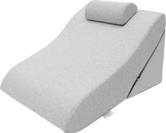 Coussin de lecture, coussin de dossier, appui-tête réglable, mousse à mémoire de