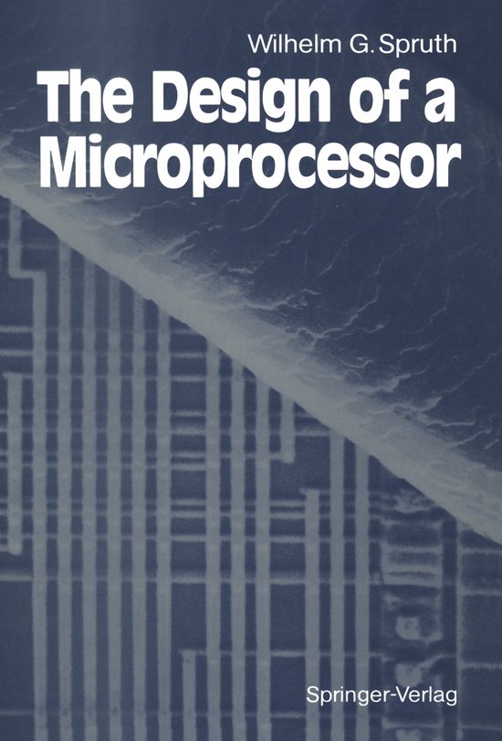 The Design of a Microprocessor - cover