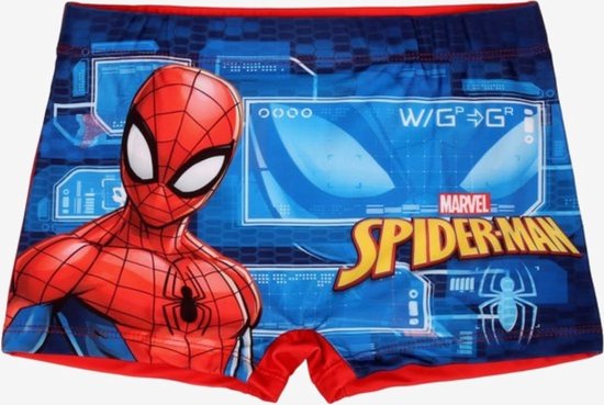 Marvel Spiderman zwembroek maat 128/134