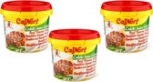 CalNort® | 3 x 250 gram bouillon poeder RUND | bouillon met rundersmaak | Beef flavour Stock | glutenvrij | halal | multipack
