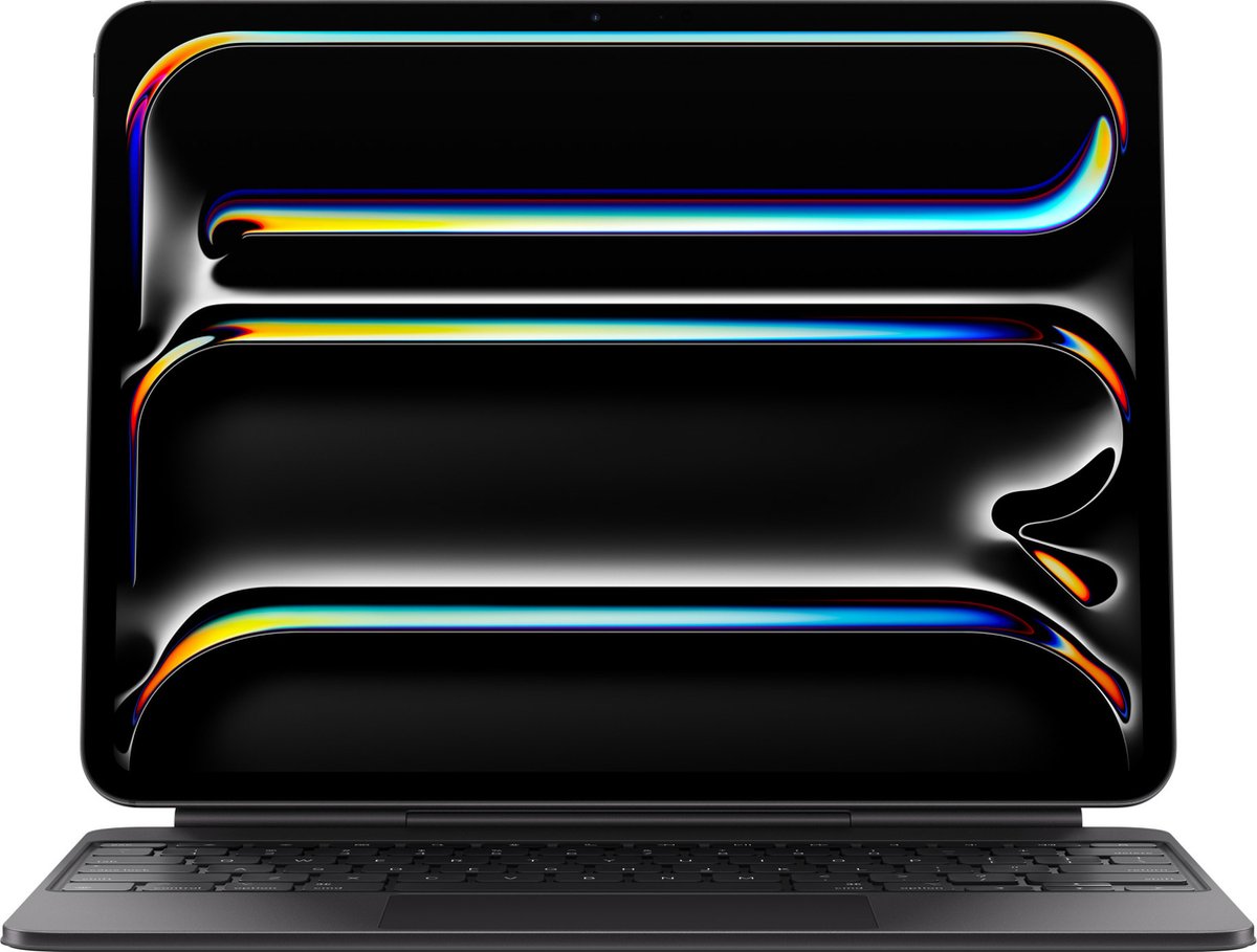Apple - Magic Keyboard - 13‑inch iPad Pro (M4) - Zweeds - Zwart