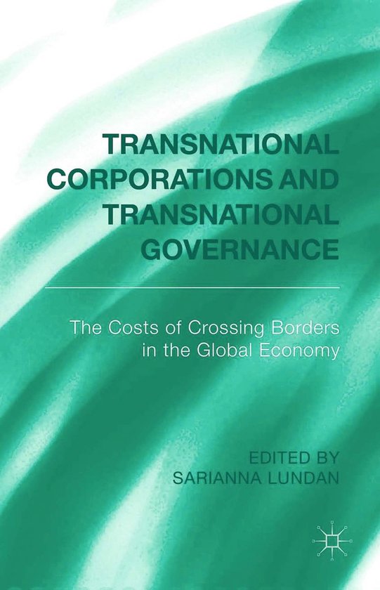Transnational Corporations and Transnational Governance - cover