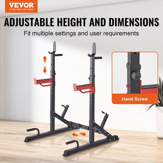 Halterrek Stand Gewicht Opslag Organizer voor Halters Accessoires Gym Halters Perfect voor Home Gym voor Kinderen/Vrouwen Zwart