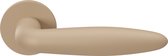 Poignée de porte GPF modèle Sand Cigar sur rosace