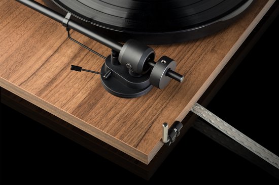 Pro-Ject E1 AT3600L Platenspeler - Direct Klaar voor Gebruik - Kristalhelder Vinylgeluid - Walnoot — afbeelding 4