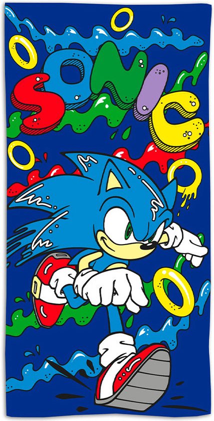 Sonic Strandlaken Rings - 70 x 140 cm - Polyester