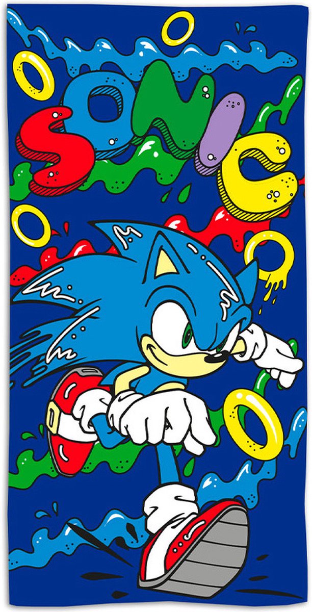 Sonic Strandlaken Rings - 70 x 140 cm - Polyester