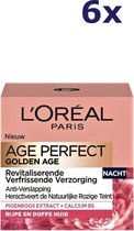6x L'Oréal Age Perfect Golden Age Nachtcrème 50 ml
