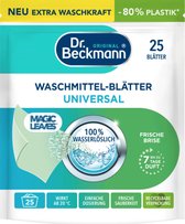 5x Dr. Beckmann Magic Leaves Universeel - 5x 25 wasvellen - 125 wasbeurten - Wasmiddel bladen - Milieuvriendelijk