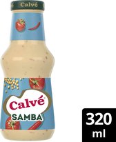 CalvÃ© Saus - Samba - lekker bij de barbecue of het gourmetten - 6 x 320 ml