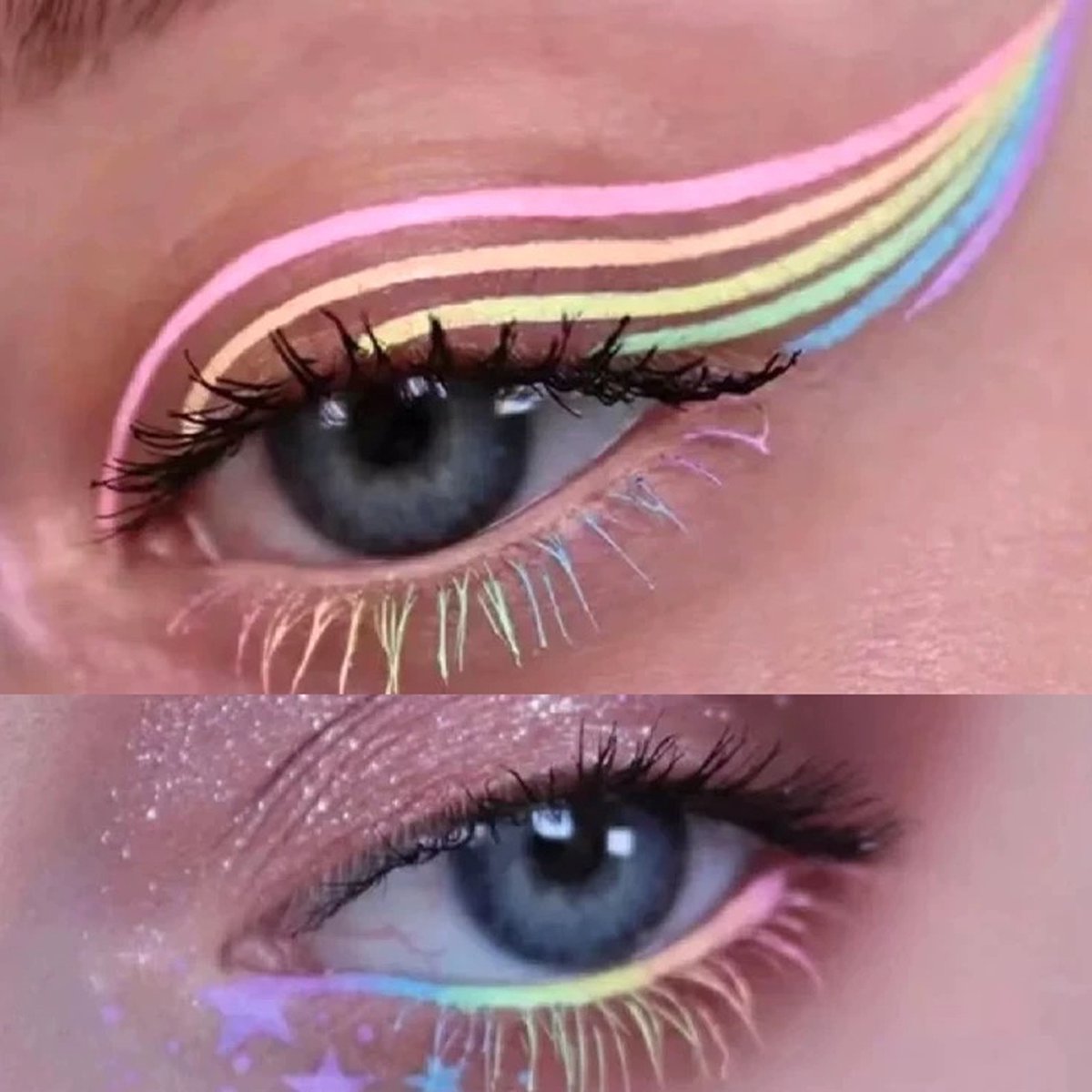 Meedeer Schminkset Kinderen-Schminkset-Make up Kinderen-20 kleuren & 3 penselen - Grime schmink op waterbasis — afbeelding 3