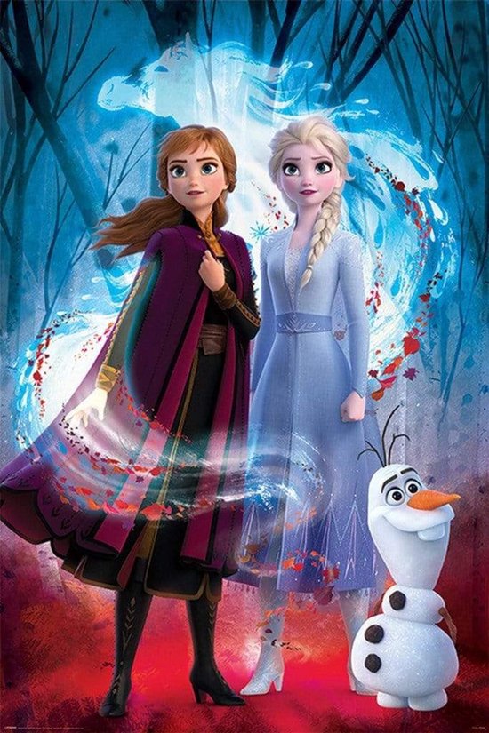 Frozen 2 - Affiche 61X91 - Spirit guidé