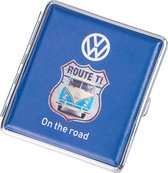 Sigarettendoosje Volkswagen On The Road - Blauw - Metaal - 20 Sigaretten