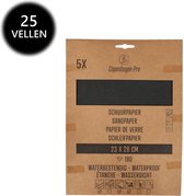 Papier de verre Copenhagen Pro - waterproof - grain 180 - 25 feuilles - 28 x 23 cm