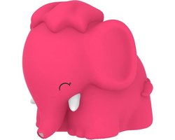 Dhink-Nachtlampje Elephant in zacht knuffel-siliconen materiaal