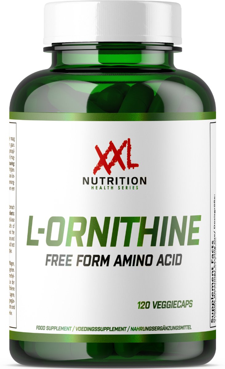 Goedkoopste XXL Nutrition - L-Ornithine - 120 Veggiecaps